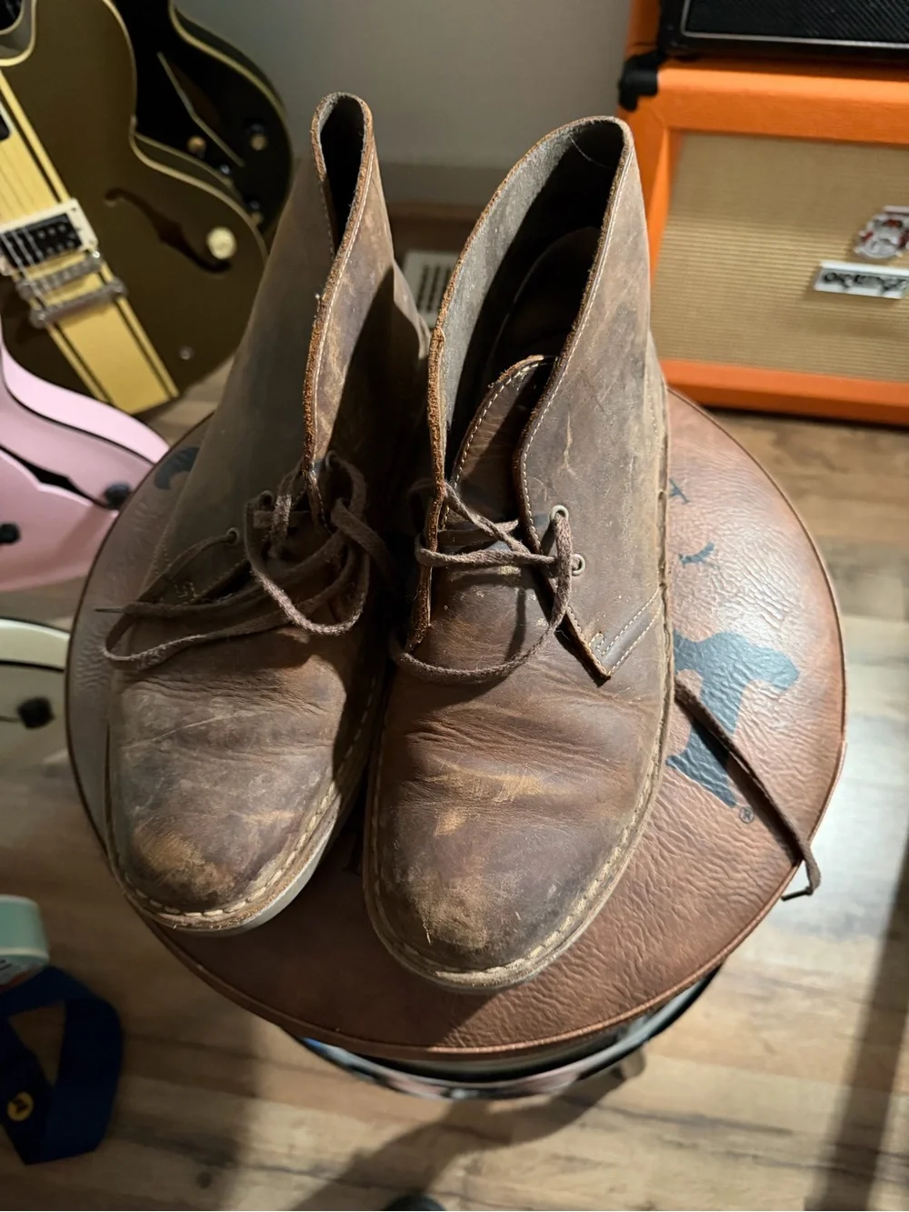 Clark’s Beeswax Chukka Boots